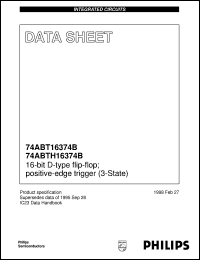 Click here to download 74ABT16374BDGG Datasheet