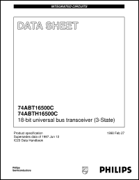 Click here to download 74ABT16500CDL Datasheet