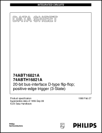 Click here to download 74ABT16821ADL Datasheet