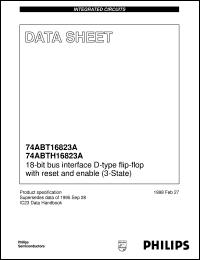 Click here to download 74ABT16823 Datasheet
