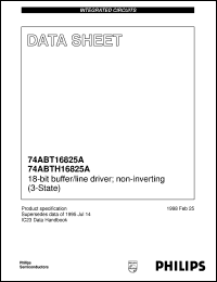 Click here to download 74ABTH16825ADGG Datasheet