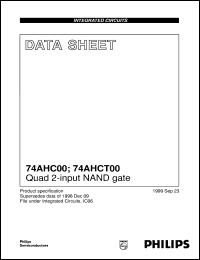 Click here to download 74AHC00 Datasheet
