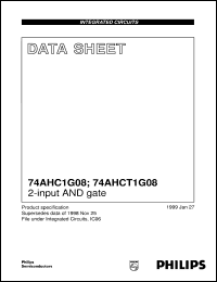 Click here to download 74AHC1G08 Datasheet