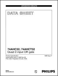 Click here to download 74AHC32 Datasheet