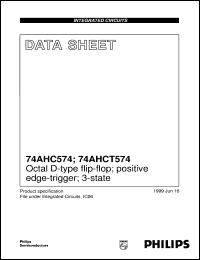 Click here to download 74AHC574 Datasheet