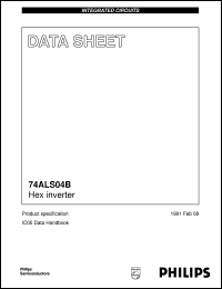 Click here to download N74ALS04 Datasheet