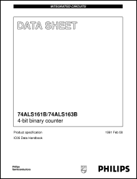 Click here to download N74ALS163BDB Datasheet