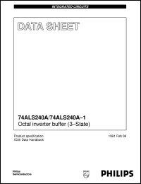 Click here to download N74ALS240A-1N Datasheet