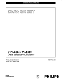 Click here to download N74ALS257D Datasheet