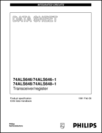 Click here to download N74ALS646-1D Datasheet
