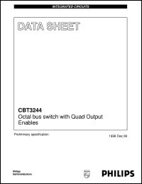 Click here to download CBT3244 Datasheet