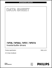 Click here to download N74F06 Datasheet