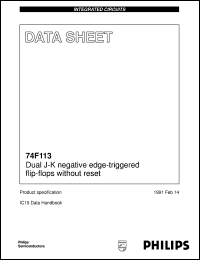 Click here to download I74F113D Datasheet