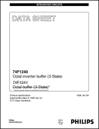 Click here to download N74F1240D Datasheet