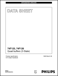 Click here to download N74F125N Datasheet