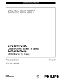 Click here to download N74F241AD Datasheet