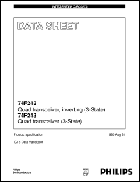 Click here to download N74F242D Datasheet