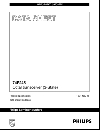 Click here to download N74F245D Datasheet
