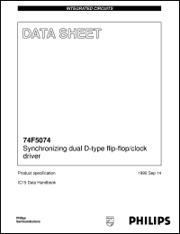 Click here to download N74F5074N Datasheet