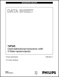 Click here to download N74F545N Datasheet