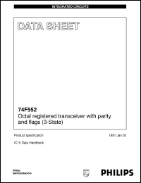 Click here to download N74F552D Datasheet