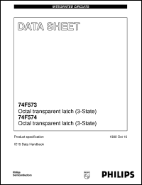 Click here to download N74F573N Datasheet