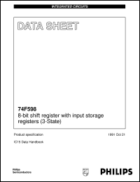 Click here to download N74F598D Datasheet