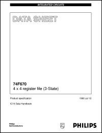 Click here to download N74F670N Datasheet