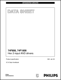 Click here to download N74F808N Datasheet