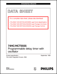Click here to download 74HC5555N Datasheet