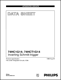 Click here to download 74HC1G14 Datasheet