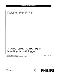 Click here to download 74AHC1G14 Datasheet