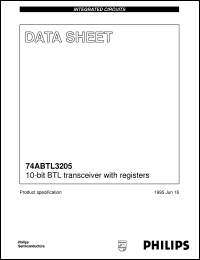 Click here to download 74ABTL3205BB Datasheet