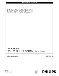 Click here to download PCK2509 Datasheet