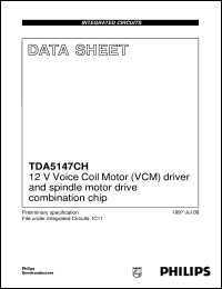 Click here to download TDA5147CH Datasheet