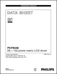 Click here to download PCF8548U/2/F1 Datasheet
