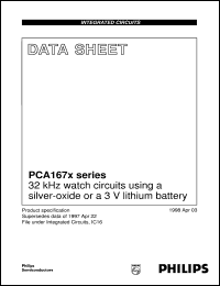 Click here to download PCA1673U/10/F2 Datasheet