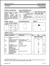 Click here to download BT151M-500R Datasheet