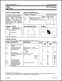 Click here to download BT131W-500 Datasheet