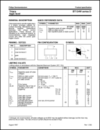 Click here to download BT134W-600D Datasheet