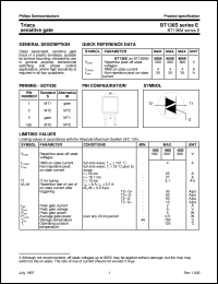 Click here to download BT136M-800E Datasheet