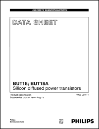 Click here to download BUT18 Datasheet
