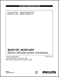 Click here to download BUW13 Datasheet