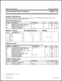 Click here to download BUX87-1100 Datasheet