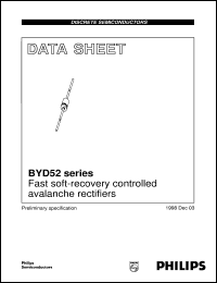 Click here to download BYD52 Datasheet