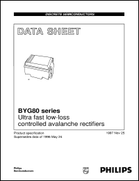 Click here to download BYG80 Datasheet
