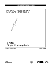 Click here to download BYQ63 Datasheet