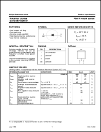 Click here to download PBYR1635B Datasheet