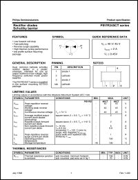 Click here to download PBYR240 Datasheet
