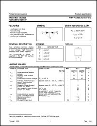 Click here to download PBYR320 Datasheet